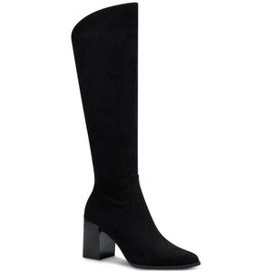 Alfani Womens Wylde Faux Suede Block Heel Knee-High Boots NEW - Size 8.5M